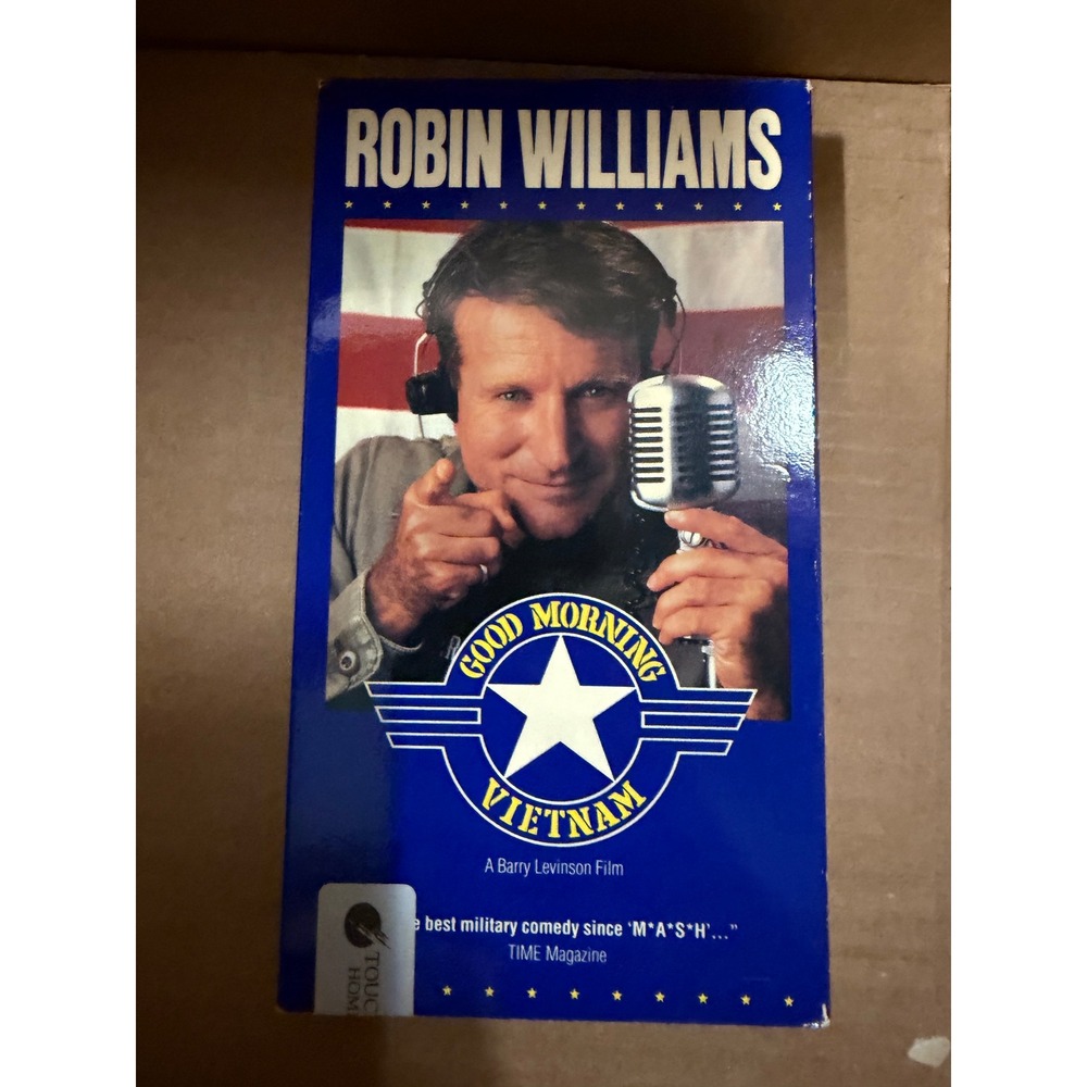 Good Morning Vietnam VHS Robin Williams Barry Levinson Touchstone Home Video